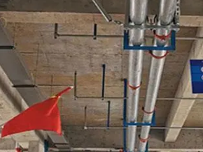 德城管廊支架的安装方法